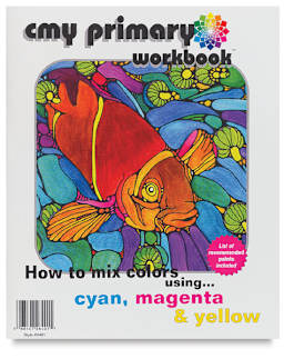 CMY Primary Mixing Wheel - Front of Mixing Workbook shown