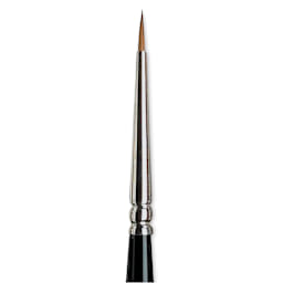 Winsor & Newton Series 7 Kolinsky Sable Brush - Pointed Round, 2/0 close-up