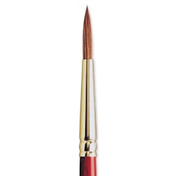 Winsor & Newton Sceptre Gold II Brush - Pointed Round, Short Handle, Size 5
