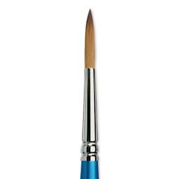 Winsor & Newton Cotman Watercolor Brush - Round, Short Handle, Size 7