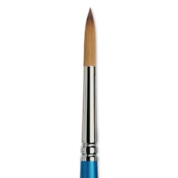 Winsor & Newton Cotman Watercolor Brush - Round, Short Handle, Size 8
