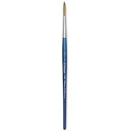 Winsor & Newton Cotman Watercolor Brush - Designers' Round, Short Handle, Size 6