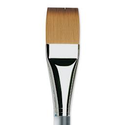 Winsor & Newton Cotman Watercolor Brush - Aquarelle, Short Handle, 1" close-up