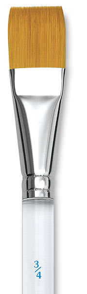 Winsor & Newton Series 995 Flat Wash Brushes - Closeup of single brush 