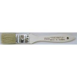 Linzer Brush Varnish & Chip Brush, White Bristle, 1"
