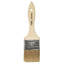 Linzer Brush Varnish & Chip Brush, White Bristle, 2"