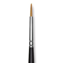 Blick Pointed Scholastic Brush - Round, Short Handle, Size 3 close-up