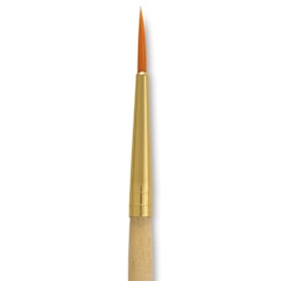 Dynasty Golden Nylon Brush - Refill Brush, Round, Size 3 close-up