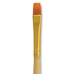 Dynasty Golden Nylon Brush - Flat Shader, Refill Brush, Size 6 close-up