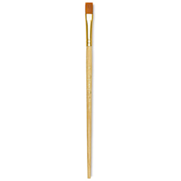 Dynasty Golden Nylon Brush - Flat Shader, Refill Brush, Size 8