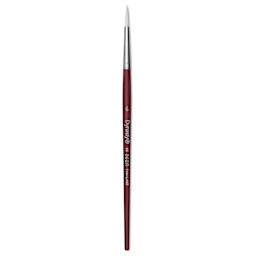 Dynasty Fine White Synthetic Brush - Round, Refill Brush, Size 6