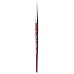 Dynasty Fine White Synthetic Brush - Round, Refill Brush, Size 8