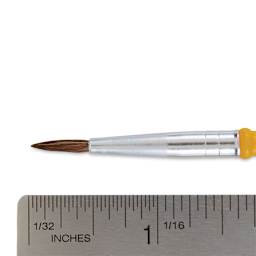 Crayola Camel Hair Watercolor Brush - Round, Size 2 close-up