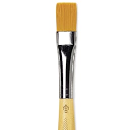 Da Vinci Junior Synthetic Brush - Bright, Short Handle, Size 14 close-up