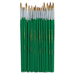 Blick Economy Short Handle Sable Class Pack - Round, Classpack of 36