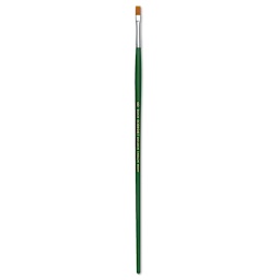 Blick Economy Golden Taklon Brush - Bright, Long Handle, Size 8