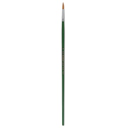 Blick Economy Golden Taklon Brush - Round, Long Handle, Size 4