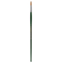 Blick Economy Golden Taklon Brush - Round, Long Handle, Size 8