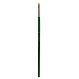 Blick Economy Golden Taklon Brush - Round, Long Handle, Size 10