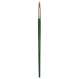 Blick Economy Golden Taklon Brush - Round, Long Handle, Size 12
