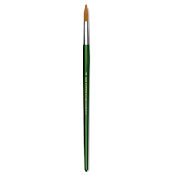 Blick Economy Golden Taklon Brush - Round, Long Handle, Size 14
