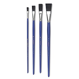 Blick Scholastic Black Bristle Brushes and Sets