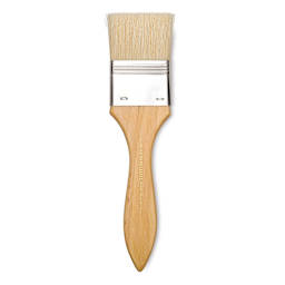 Blick Scholastic White Bristle Brush - Gesso, 2"