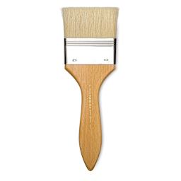 Blick Scholastic White Bristle Brush - Gesso, 3"