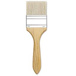 Blick Scholastic White Bristle Brush - Gesso, 2 1/2"