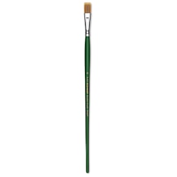 Blick Economy Golden Nylon Brush - Bright, Long Handle, Size 12