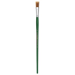 Blick Economy Golden Nylon Brush - Flat, Long Handle, 1/2"