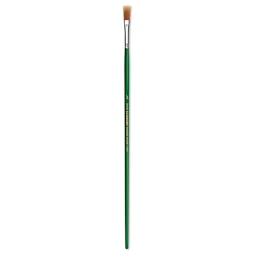 Blick Economy Golden Nylon Brush - Flat, Long Handle, 1/4"