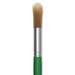 Blick Economy Golden Nylon Brush - Round, Long Handle, Size 20