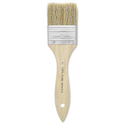 Blick Economy White Bristle Brush - Gesso, 2"