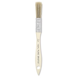 Blick Economy White Bristle Brush - Gesso, 1/2"