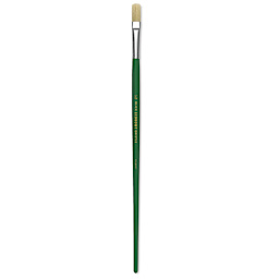 Blick Economy White Bristle Brush - Filbert, Size 12