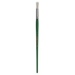 Blick Economy White Bristle Brush - Round, Size 16