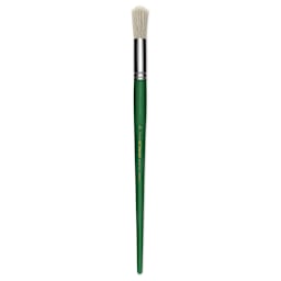 Blick Economy White Bristle Brush - Round, Size 24