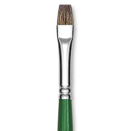 Blick Economy Sable Brush - Bright, Long Handle, Size 10 close up