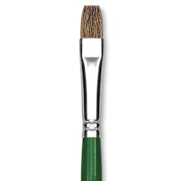 Blick Economy Sable Brush - Bright, Long Handle, Size 12 close up