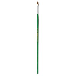 Blick Economy Sable Brush - Flat, Long Handle, Size 6