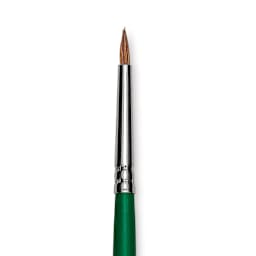 Blick Economy Sable Brush - Round, Long Handle, Size 1 close up