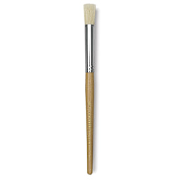 Blick Economy White Bristle Brush - Stencil, 3/8"