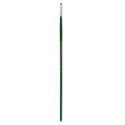 Blick Economy Golden Taklon Brush - Flat, Long Handle, Size 2