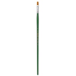 Blick Economy Golden Taklon Brush - Flat, Long Handle, Size 8