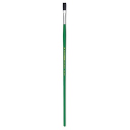 Blick Economy Black Bristle Brush - Easel Brush, Long Handle, 1/4"