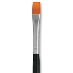 Dynasty Finest Golden Synthetic Brush - Shader, Refill Brush, Size 6 close up