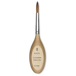 Blick Egg Handled Brush - Round, Size 8