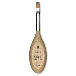 Blick Egg Handled Brush - Flat, Size 8