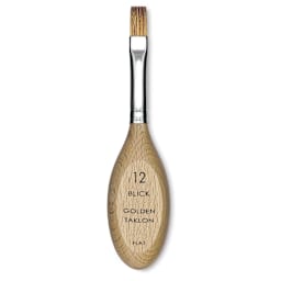 Blick Egg Handled Brush - Flat, Size 12